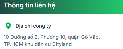 lĩnh vực hoạt động